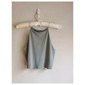 Silky crop tank